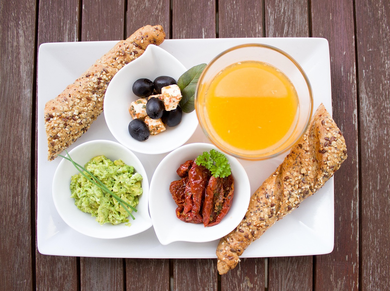 Hearty Pakistani Breakfast Layout